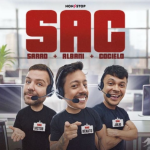 Prepare-se para rir: Non Stop traz “S.A.C.”, o espetáculo de Victor Sarro, Renato Albani e Júlio Cocielo, ao Rio em 09 de novembro.
