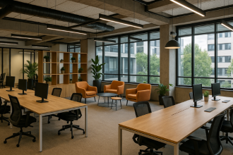 O futuro dos coworkings corporativos aponta para ambientes híbridos, colaborativos e de alta infraestrutura, observa Alex Nabuco dos Santos.